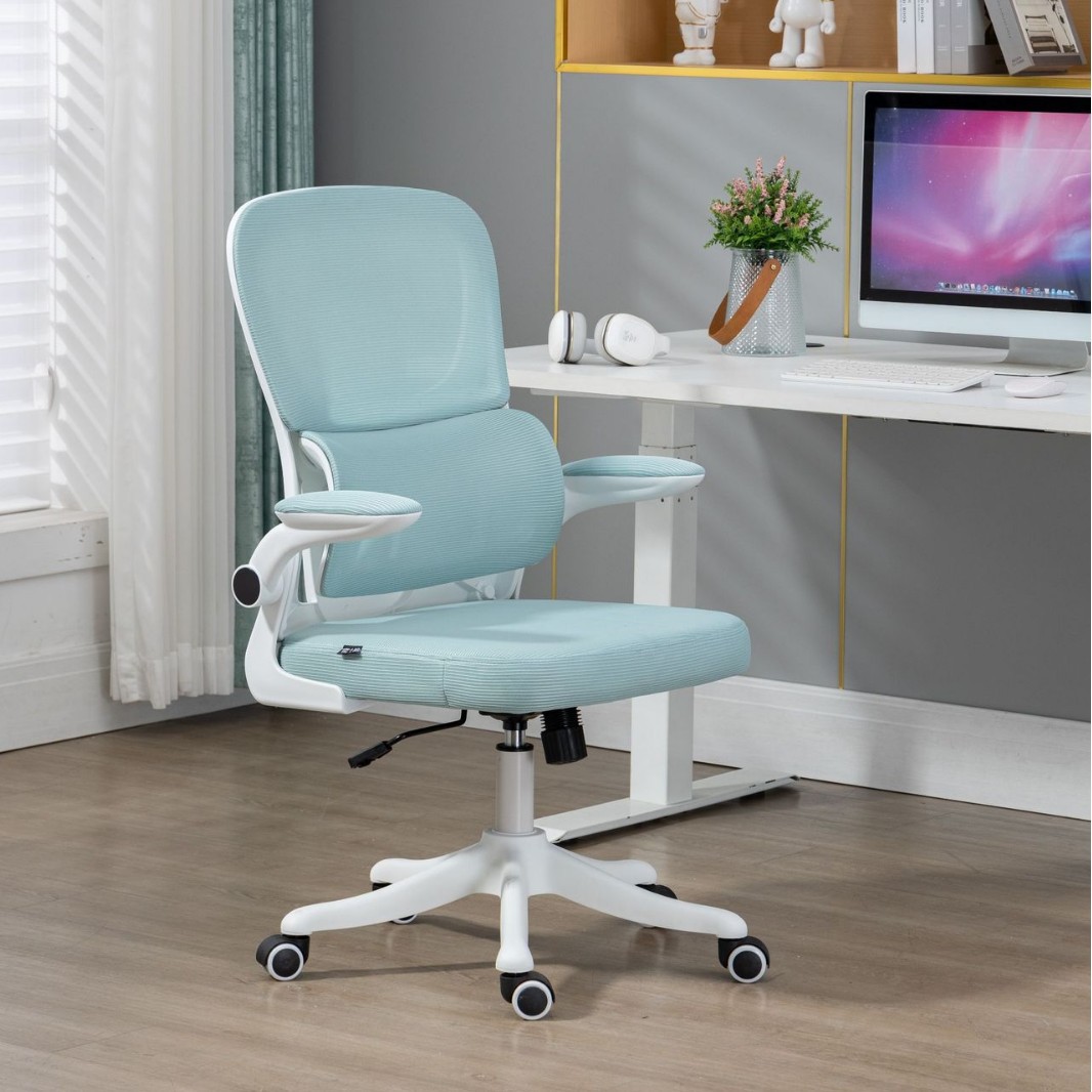 Work support white frame blue