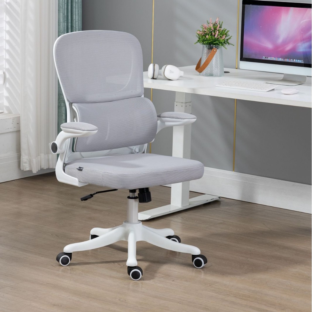 135 degree lying white frame gray