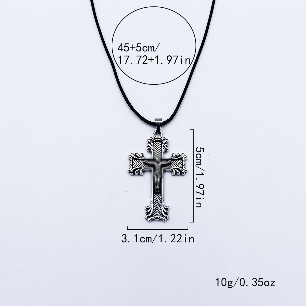 4:Silver [with 45 5cm wax rope]