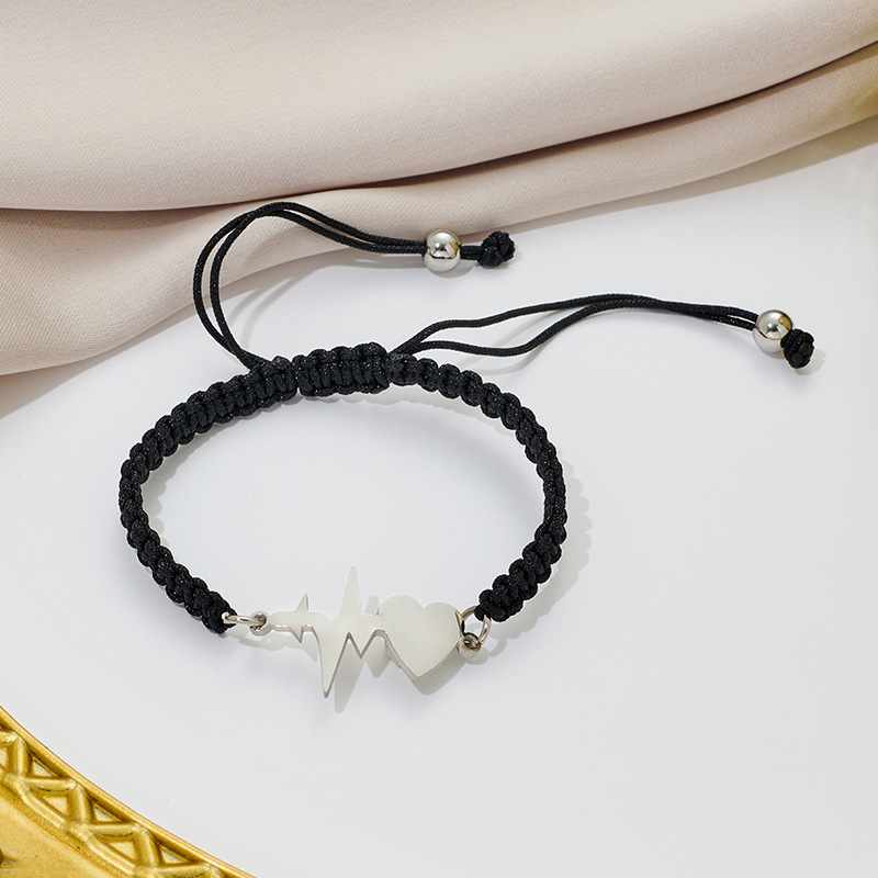 4:Steel-colored black rope