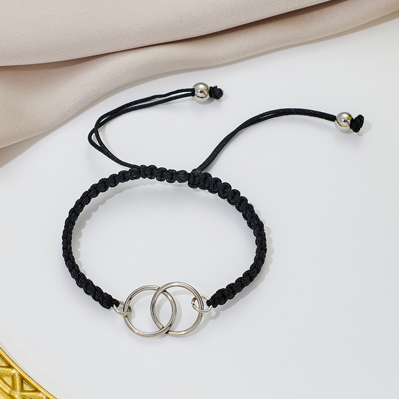 4:Steel-colored black rope