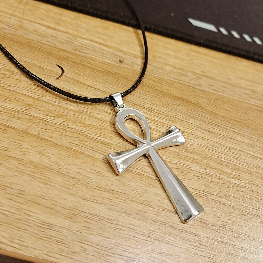 4:Silver [with 45 5cm wax rope]