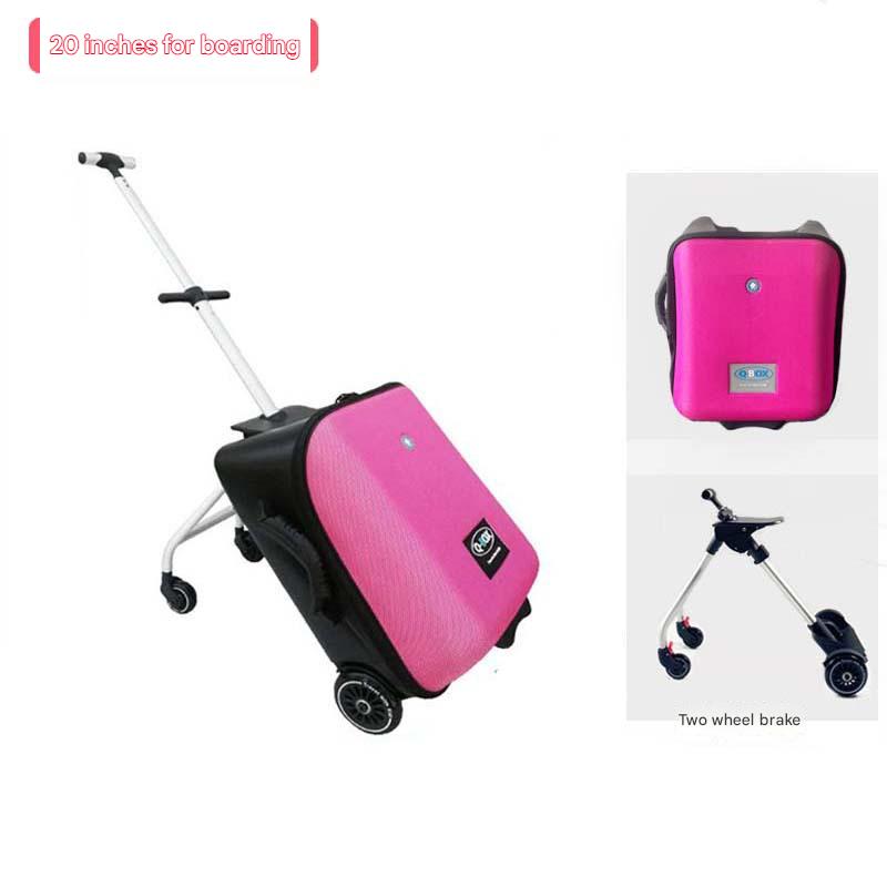Pink (expandable)   lock   brake gift pack