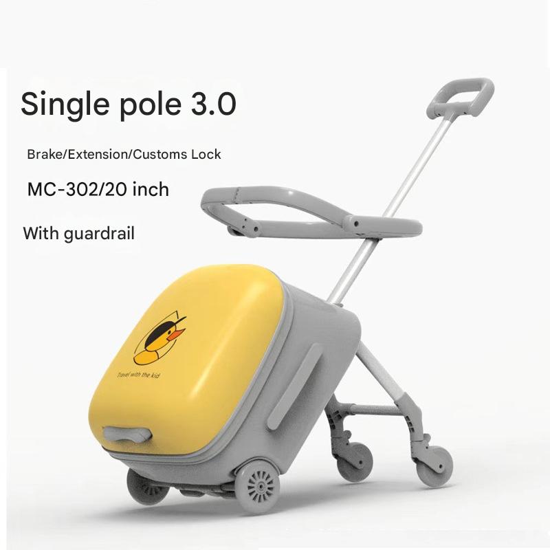 3.0 upgraded version yellow (expandable)   lock   guardrail   brake