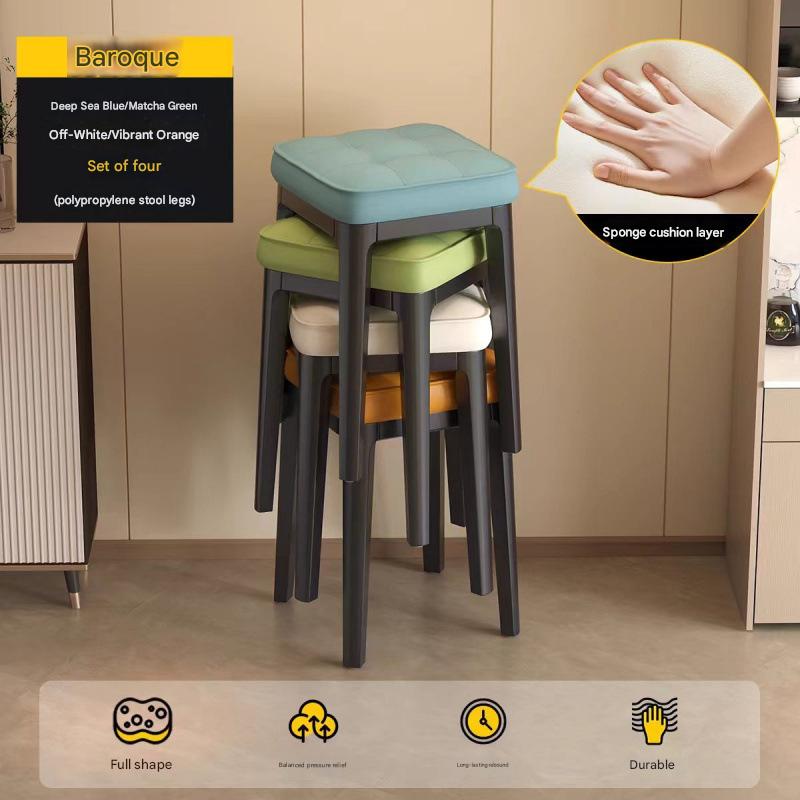 [4 pieces] 1 dark blue 1 green 1 white 1 gray