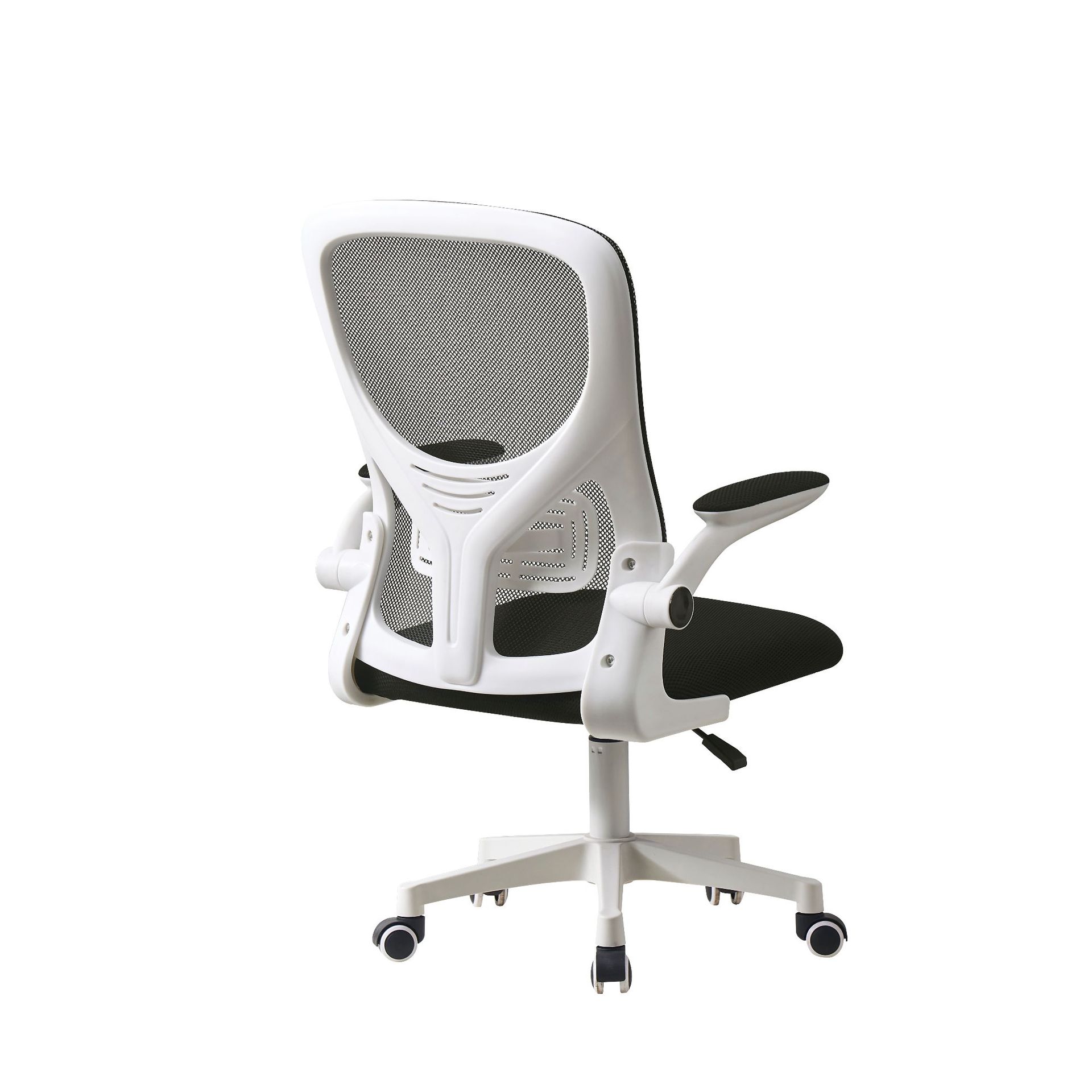 White frame black net pulley