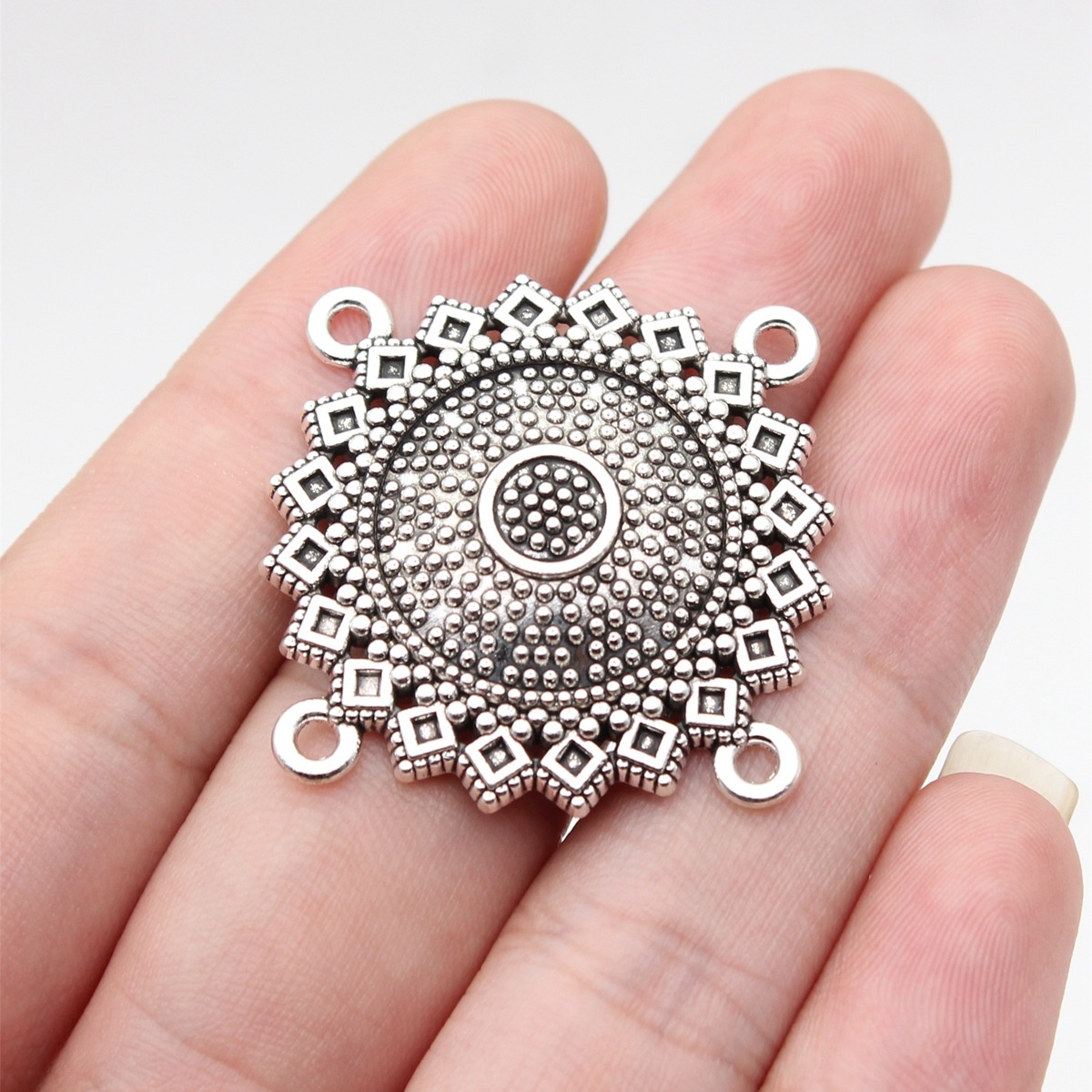 antique silver color