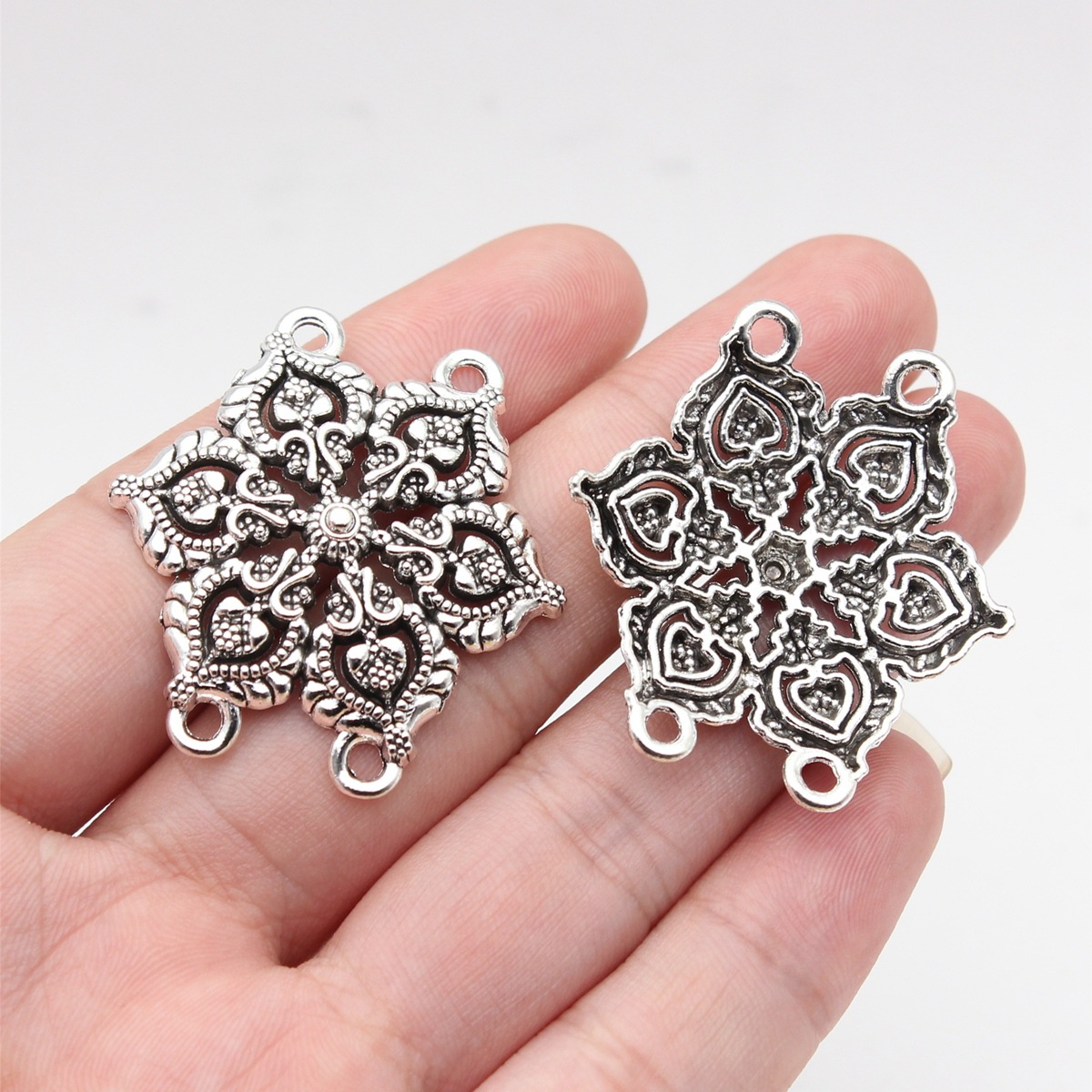 antique silver color