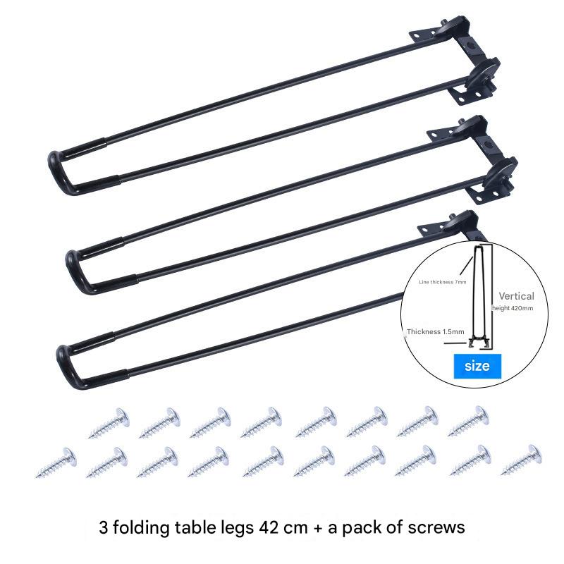 River table folding table legs 42cm