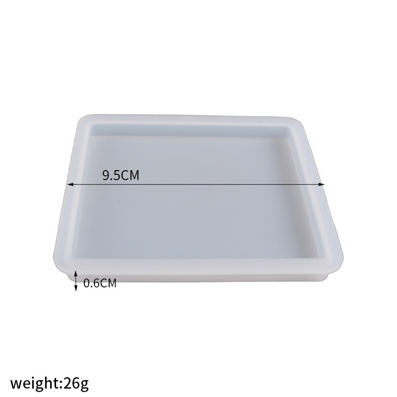 Reinforced square coaster