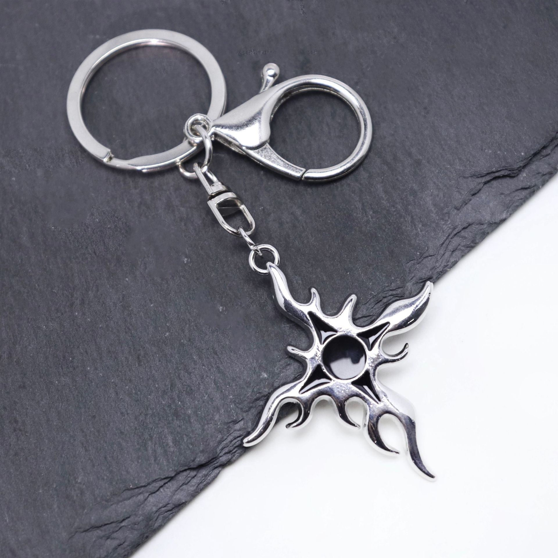 1:Silver [lobster buckle style]