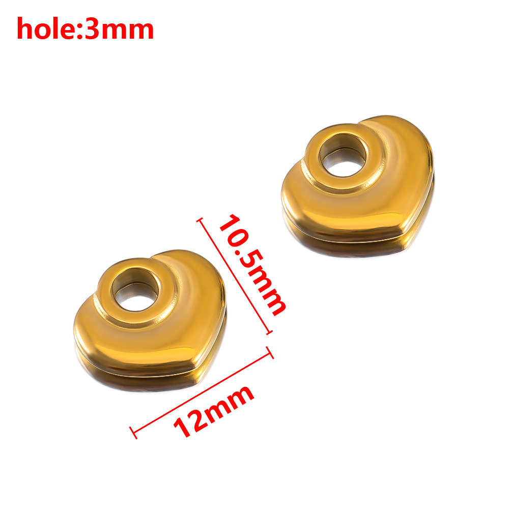 Gold 12x10.5mm
