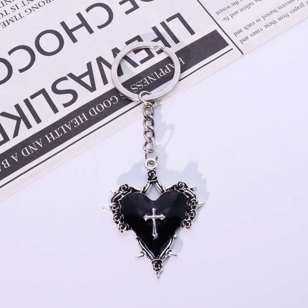 10:Black heart single buckle