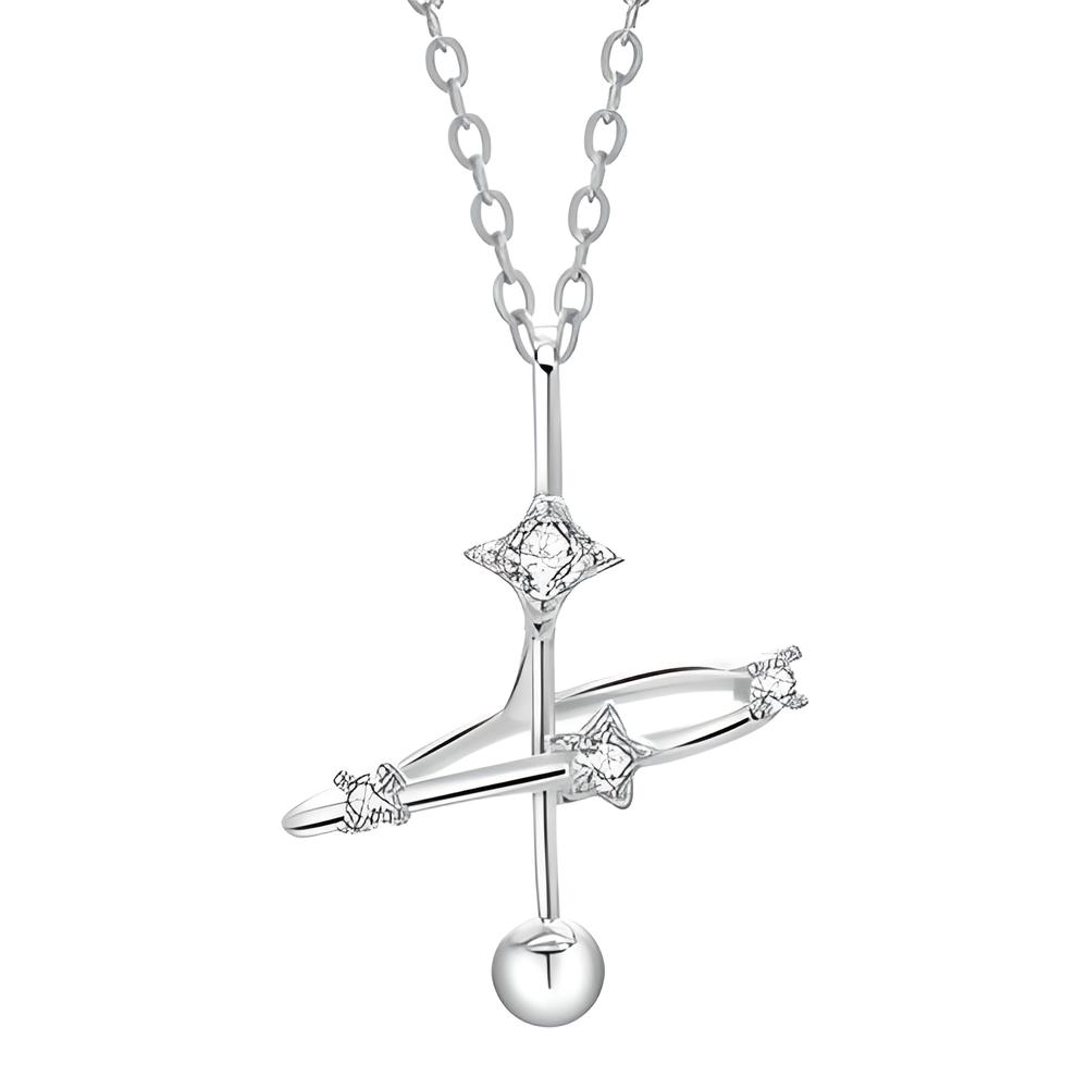 4:D2556-White gold-with chain holder