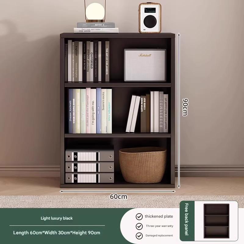 [three-layer cabinet-quality density board] light luxury black 60*30*90cm