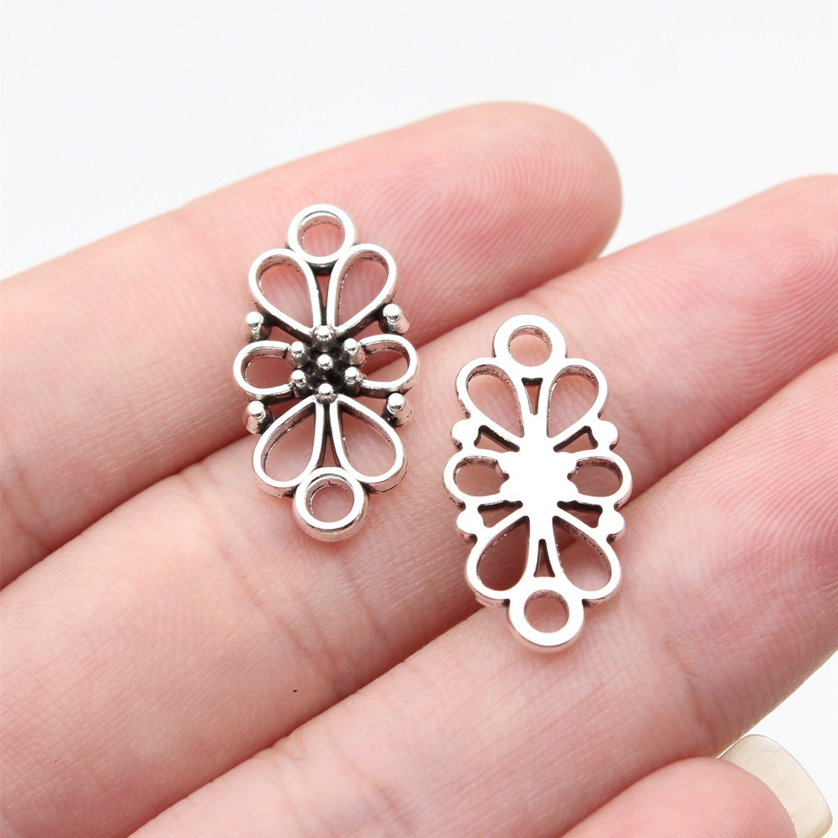 antique silver color