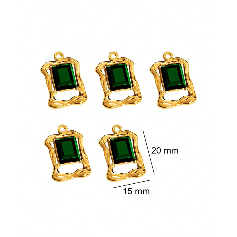 1:Gold-green diamond