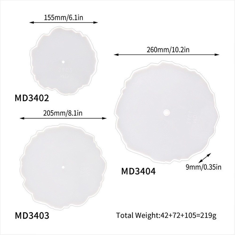 1:MD3402_round three-layer fruit plate mold set