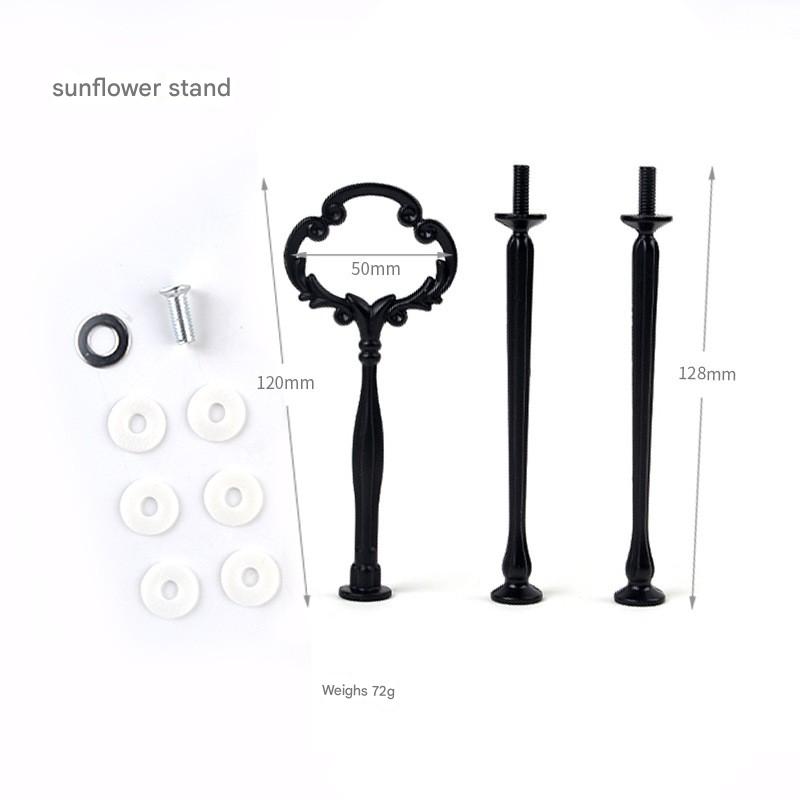 8:Fruit tray holder_sunflower_black set