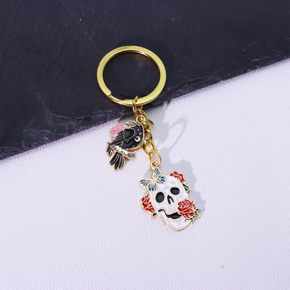 1:Rose skull crow-01