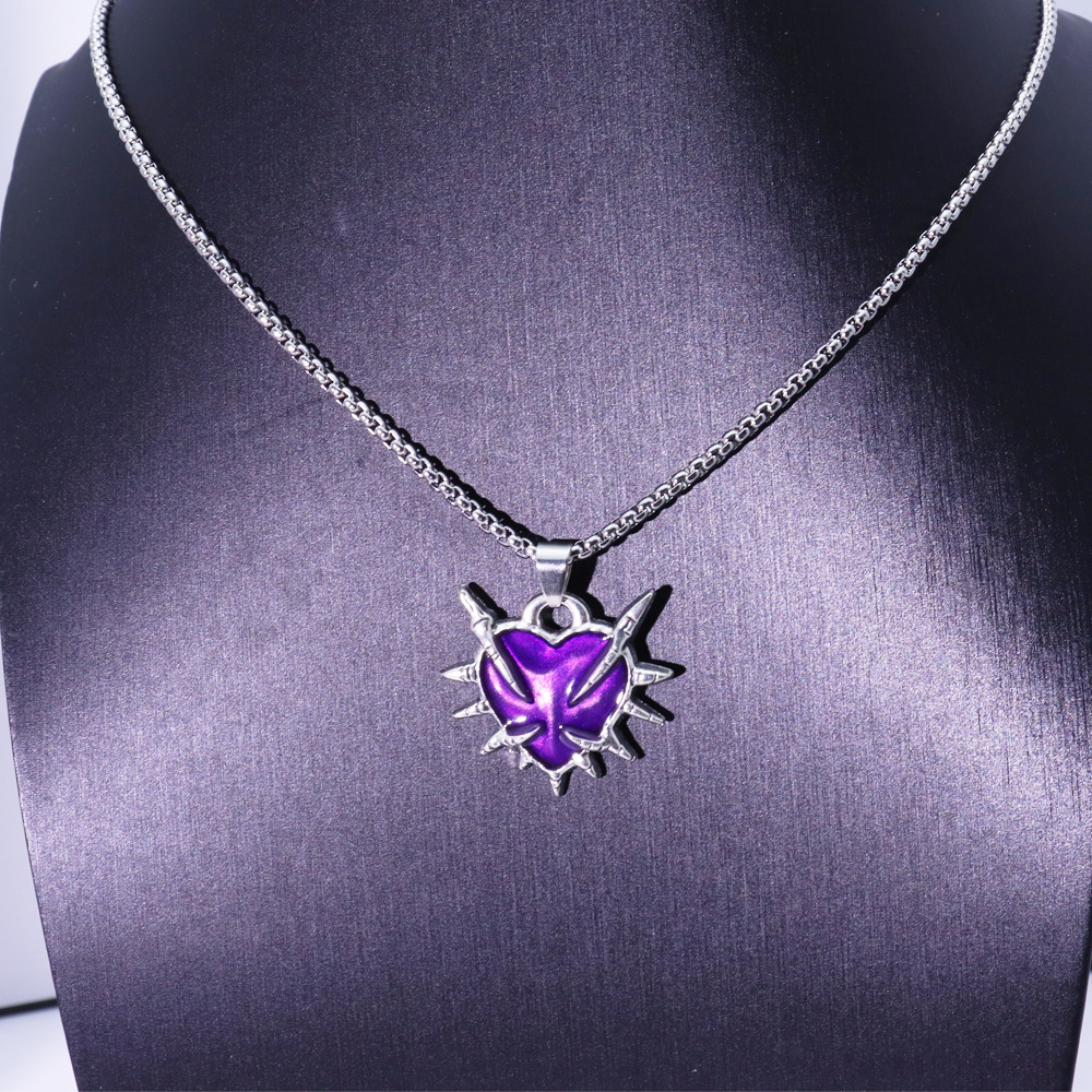 5:Purple heart chain length 60cm