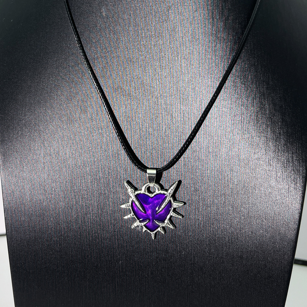 8:Purple heart rope chain