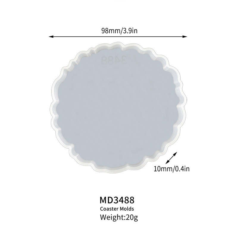 MD3488 small wave coasters