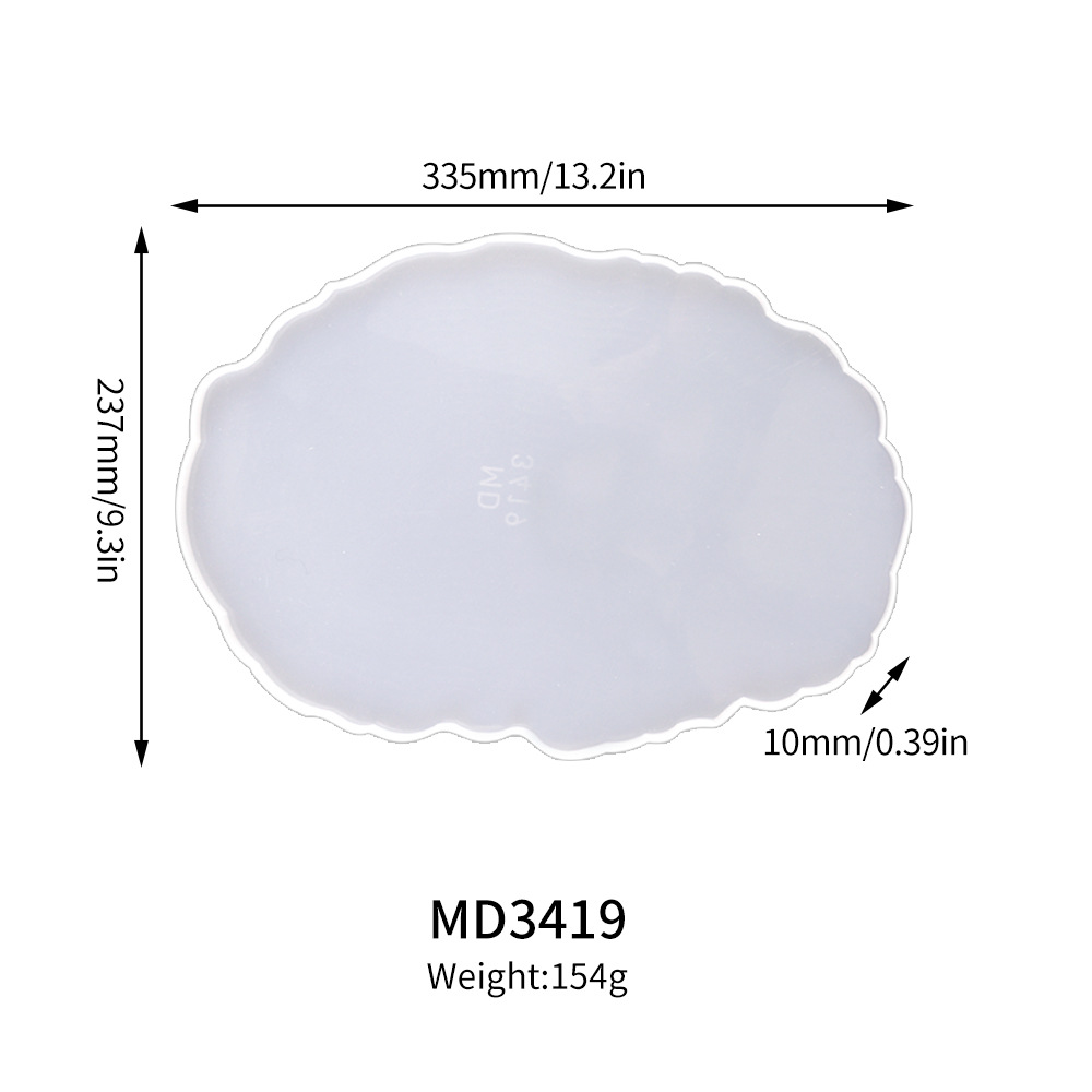7:MD3419 oval fruit plate mold