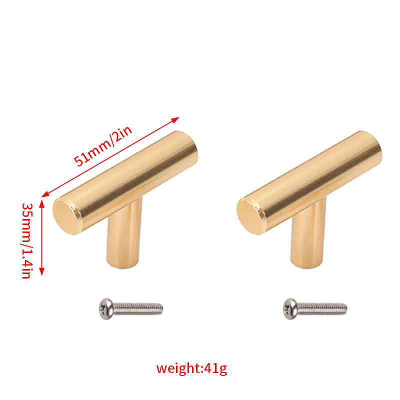 10:High-grade gold-plated handle_T type