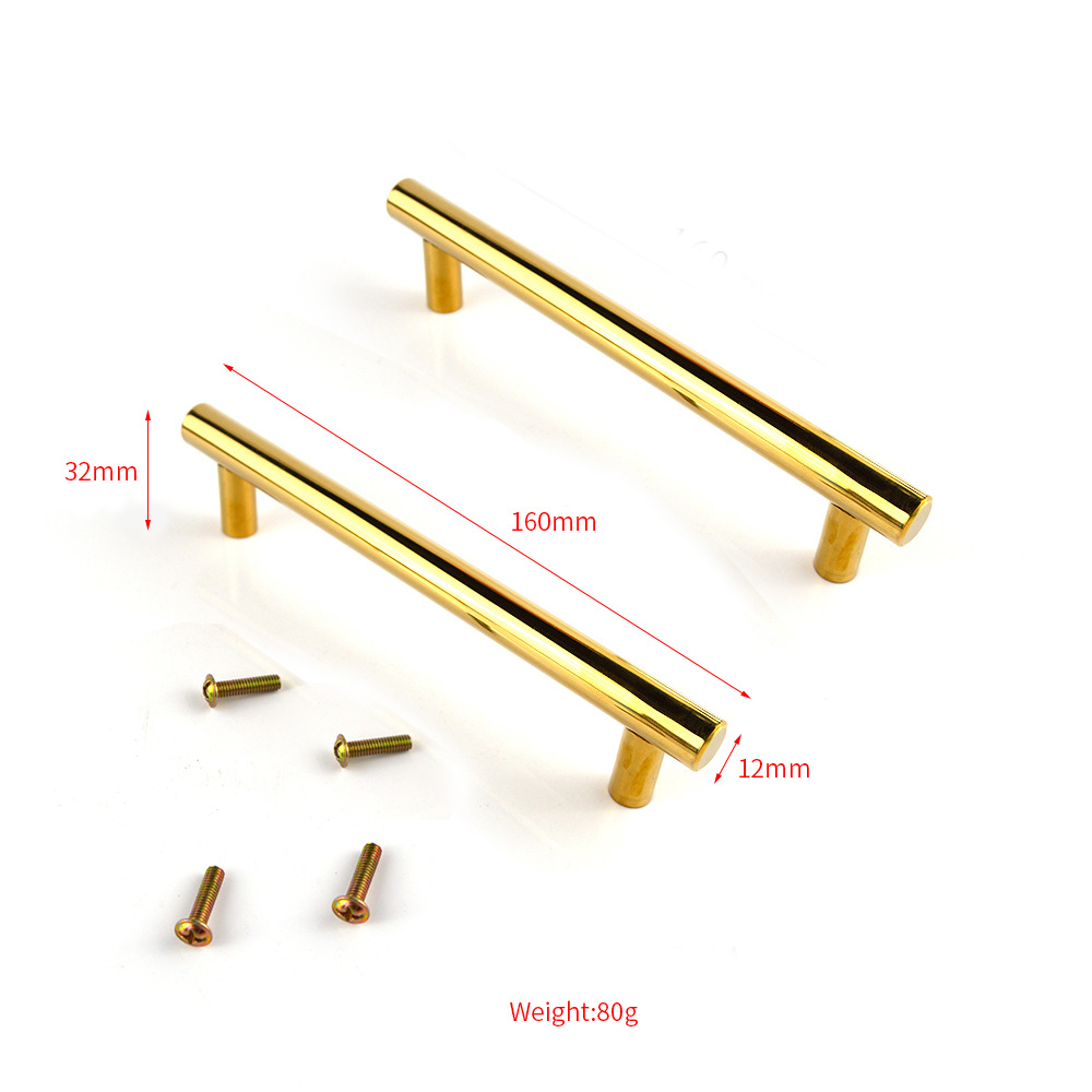 11:High-grade long metal handle 2_gold