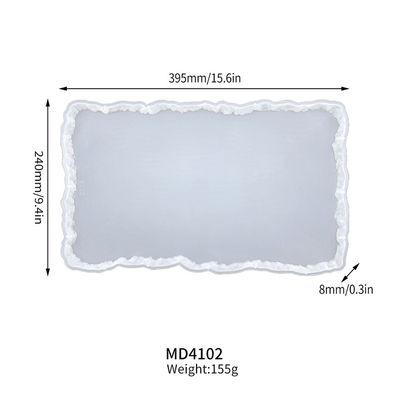 18:Cluster square fruit plate_MD4102