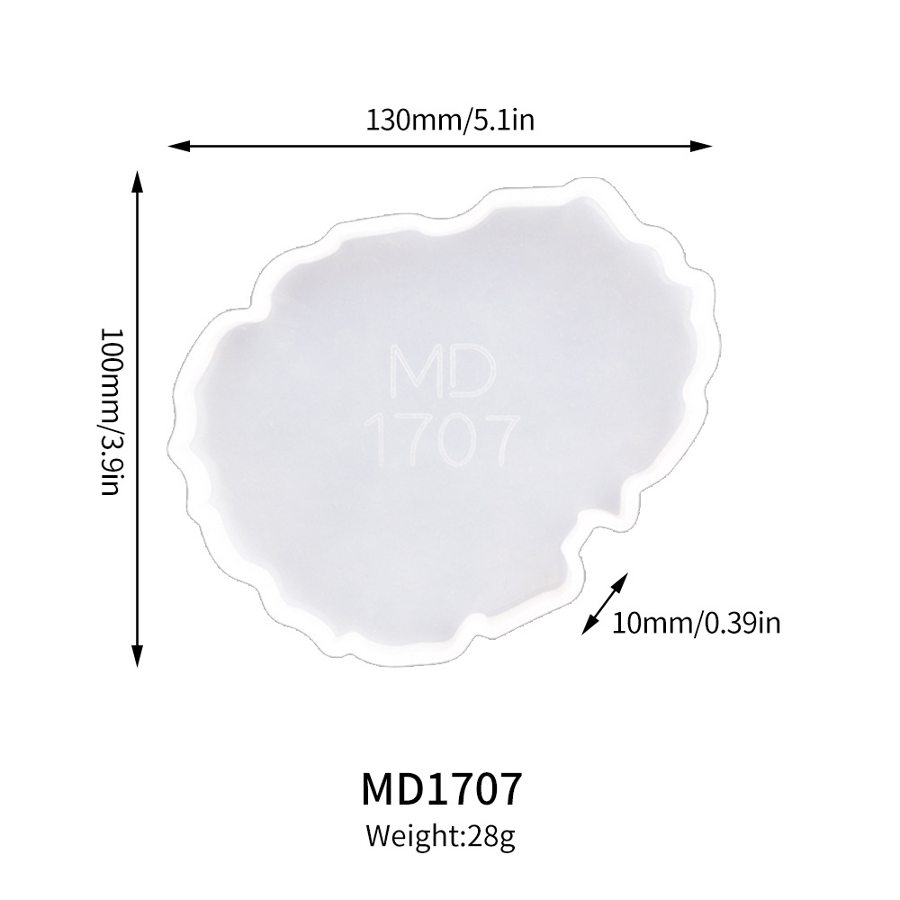 22:1707 Wave Coaster Mold