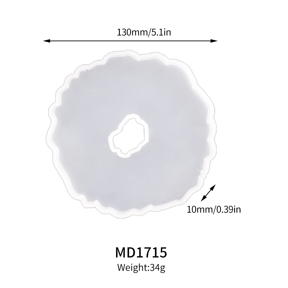 25:1715 Wave Coaster Mold