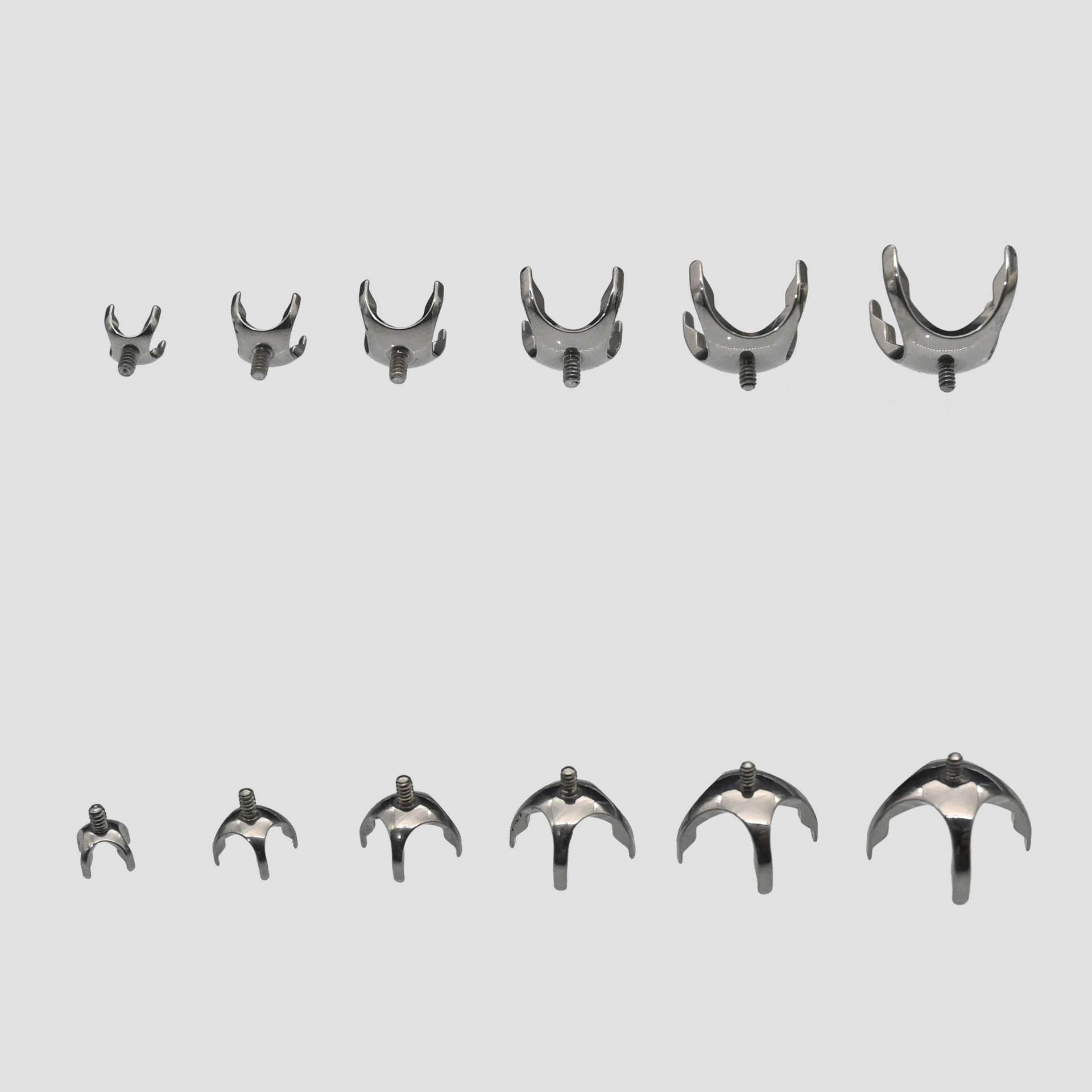 11:Arc bottom teeth 0.9*7mm empty support