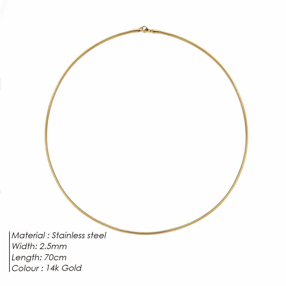 32:2.5mm gold-70cm-15685