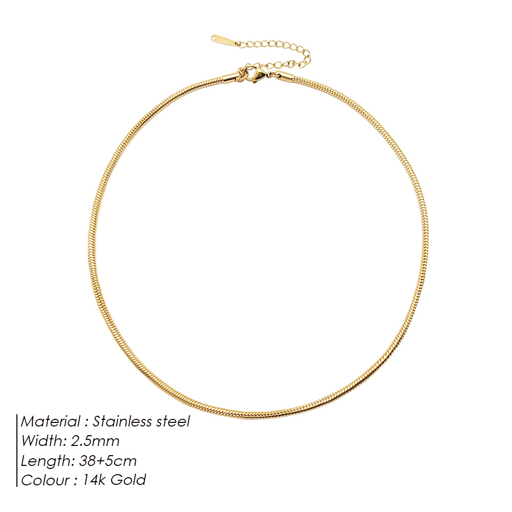 28:2.5mm gold-38 5cm-15683