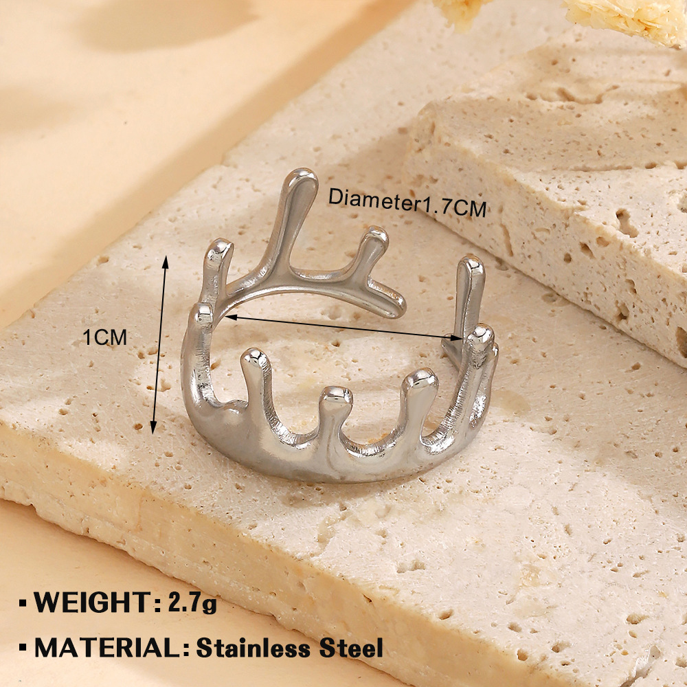 10:Steel color ring 1111