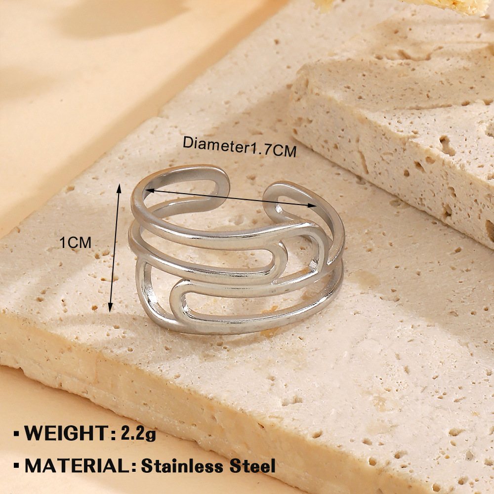 12:Steel color ring 1142