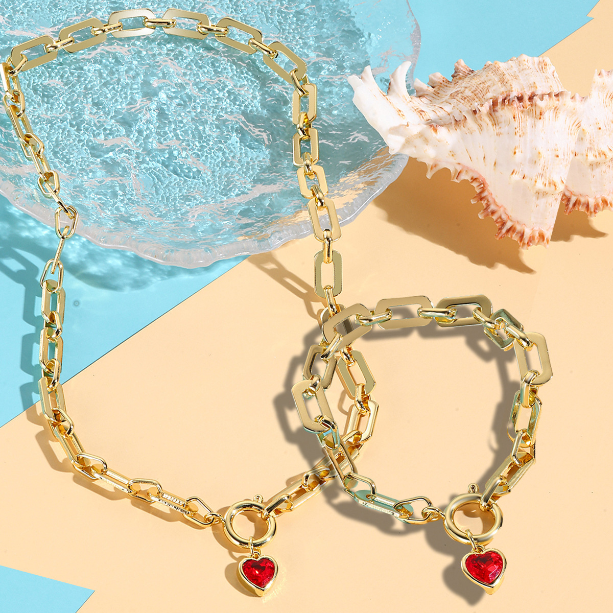 6:N2505-16-t2 love crystal set