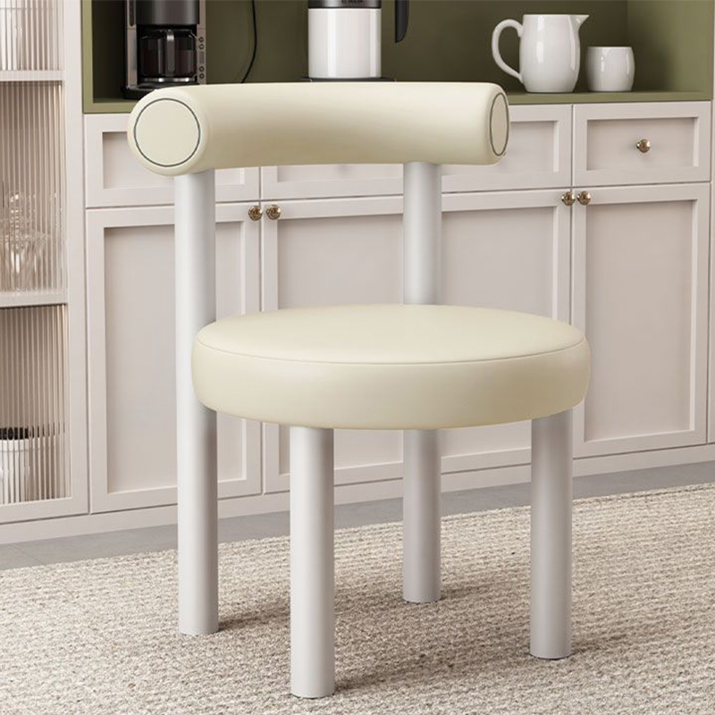 White-Scratch-Resistant Fabric [milk white painted legs]