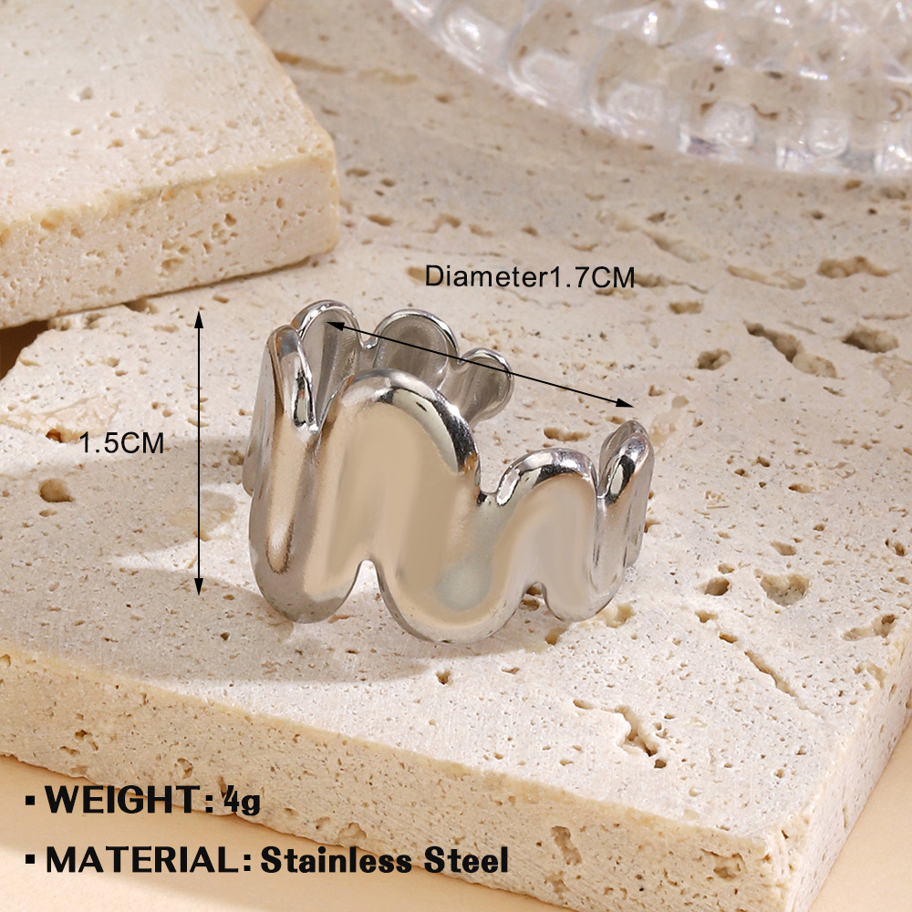 Steel color ring 972