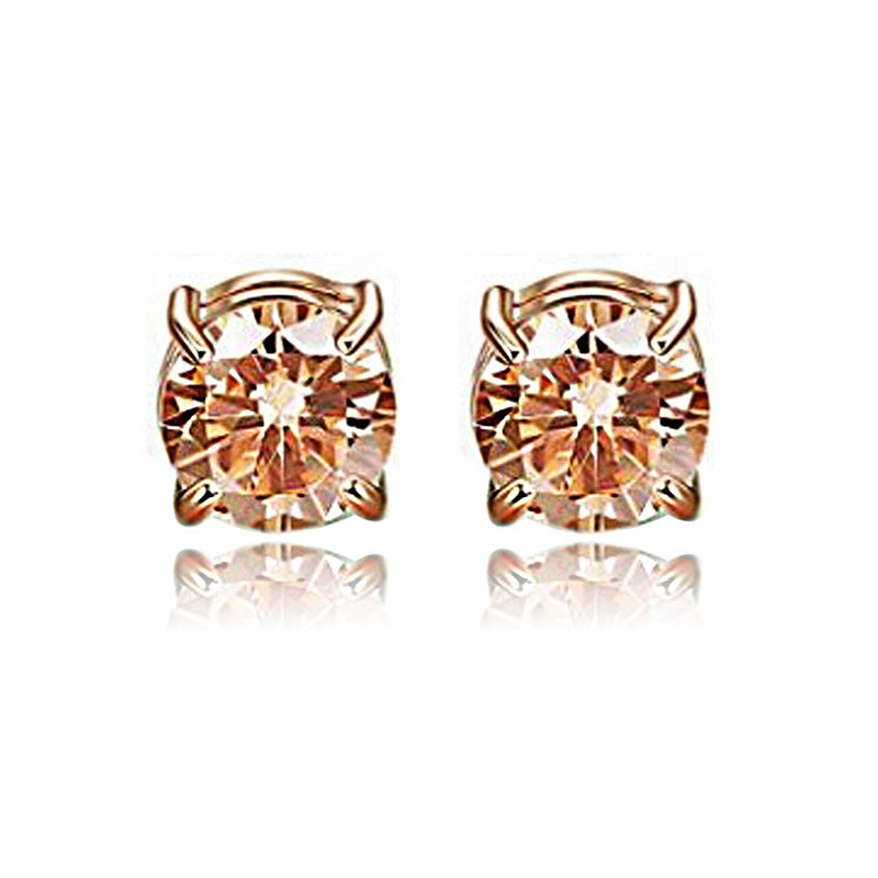 19:8mm rose gold (pair)