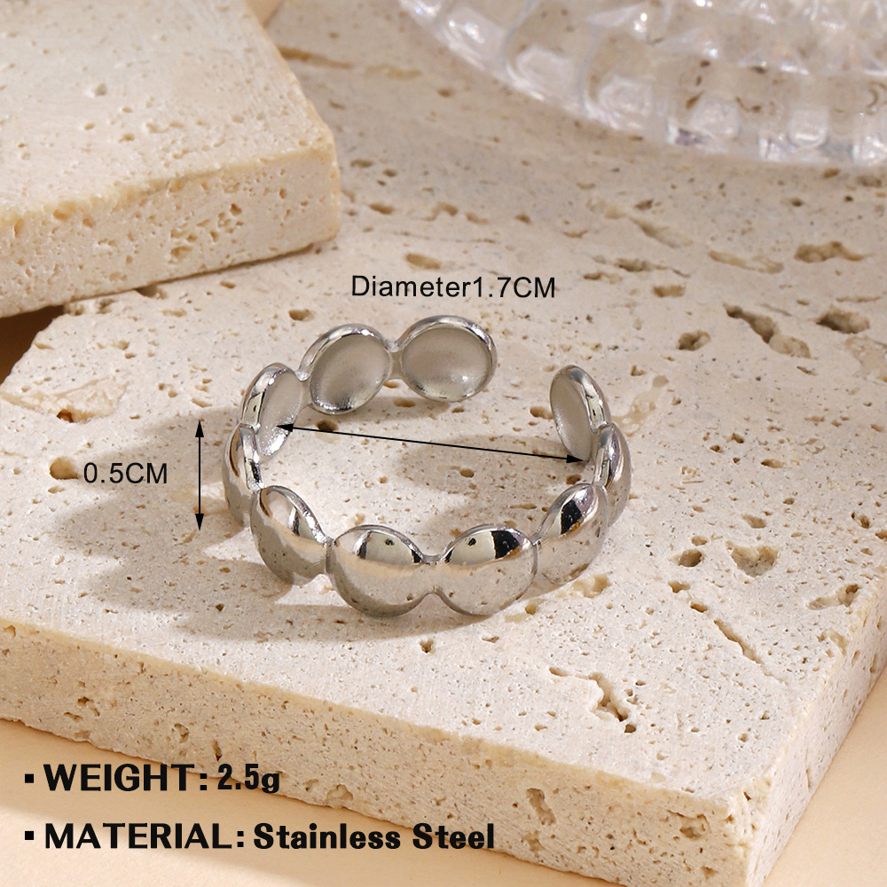 12:Steel color ring 1075