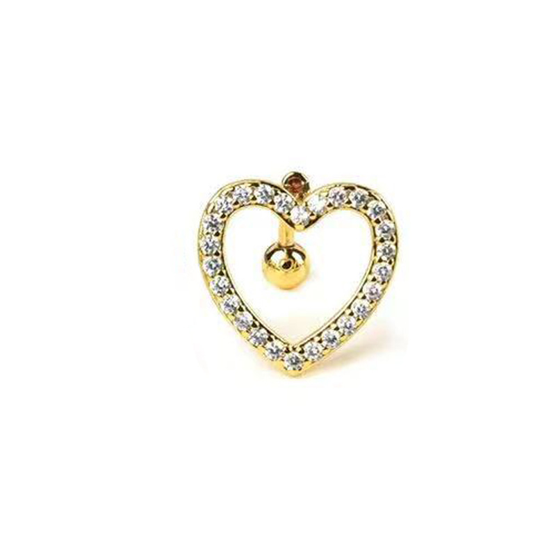 5:Heart shape (18k gold)