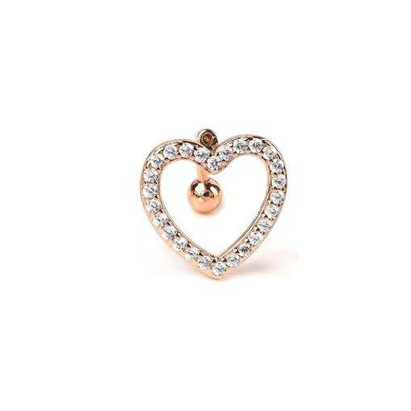 6:Heart shape (pink gold)