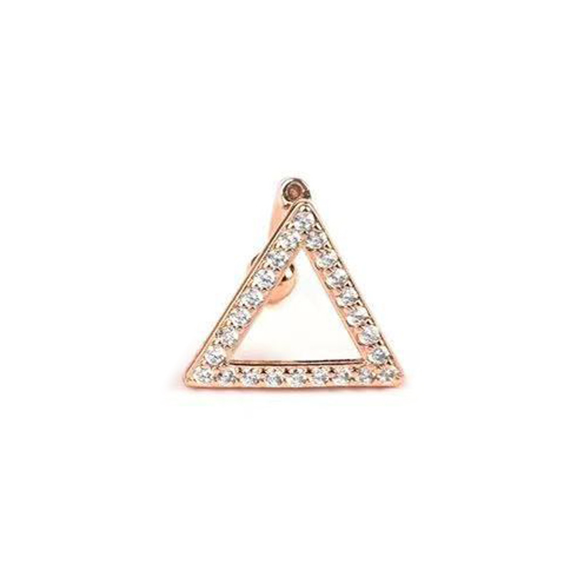 12:Triangle (pink gold)