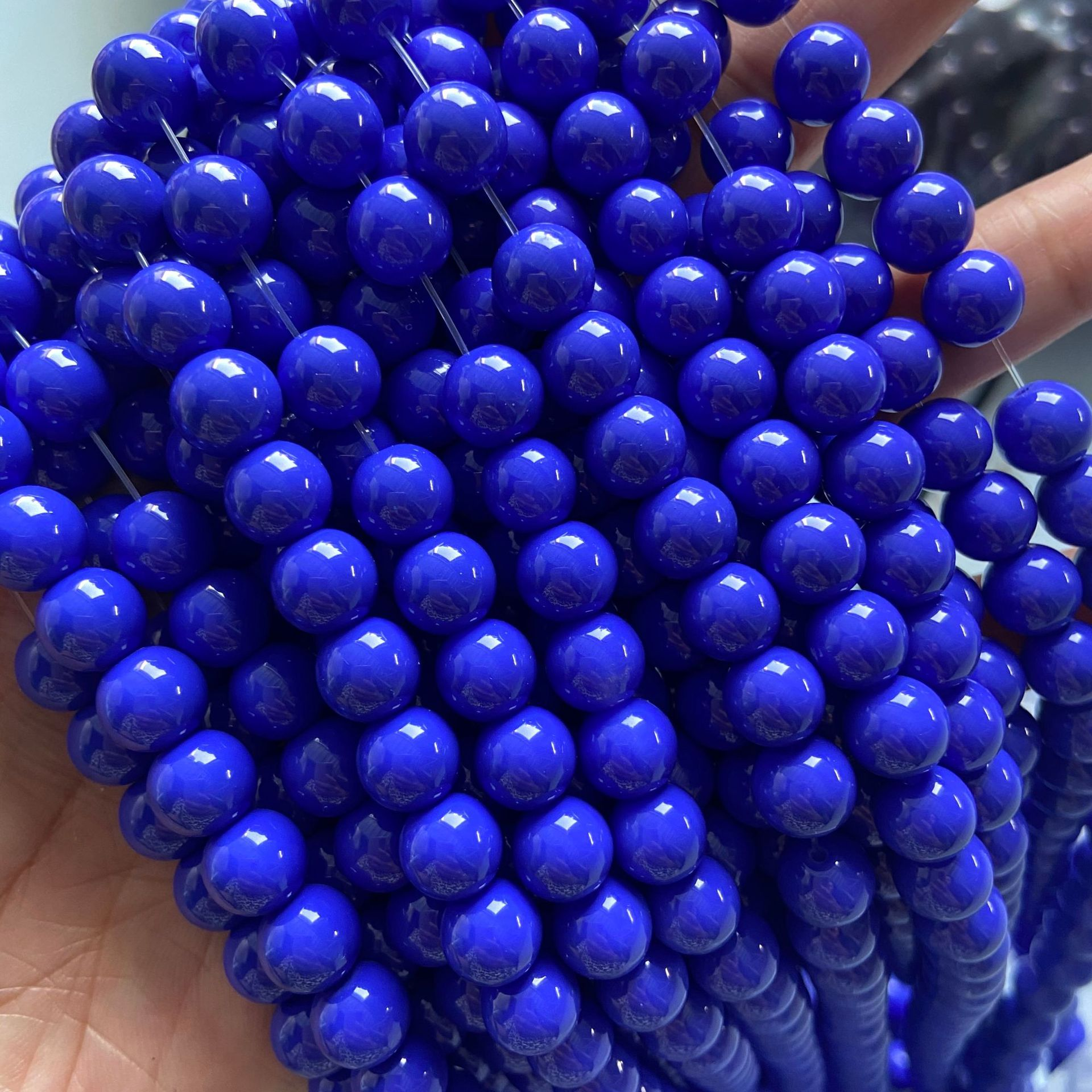10mm, medium blue