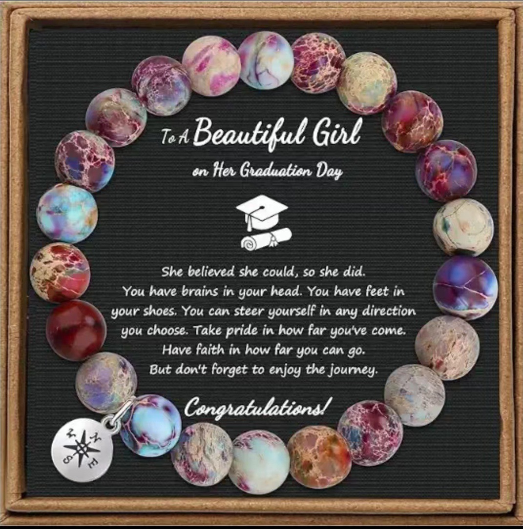 5:Emperor stone Compass pendant Beautiful card