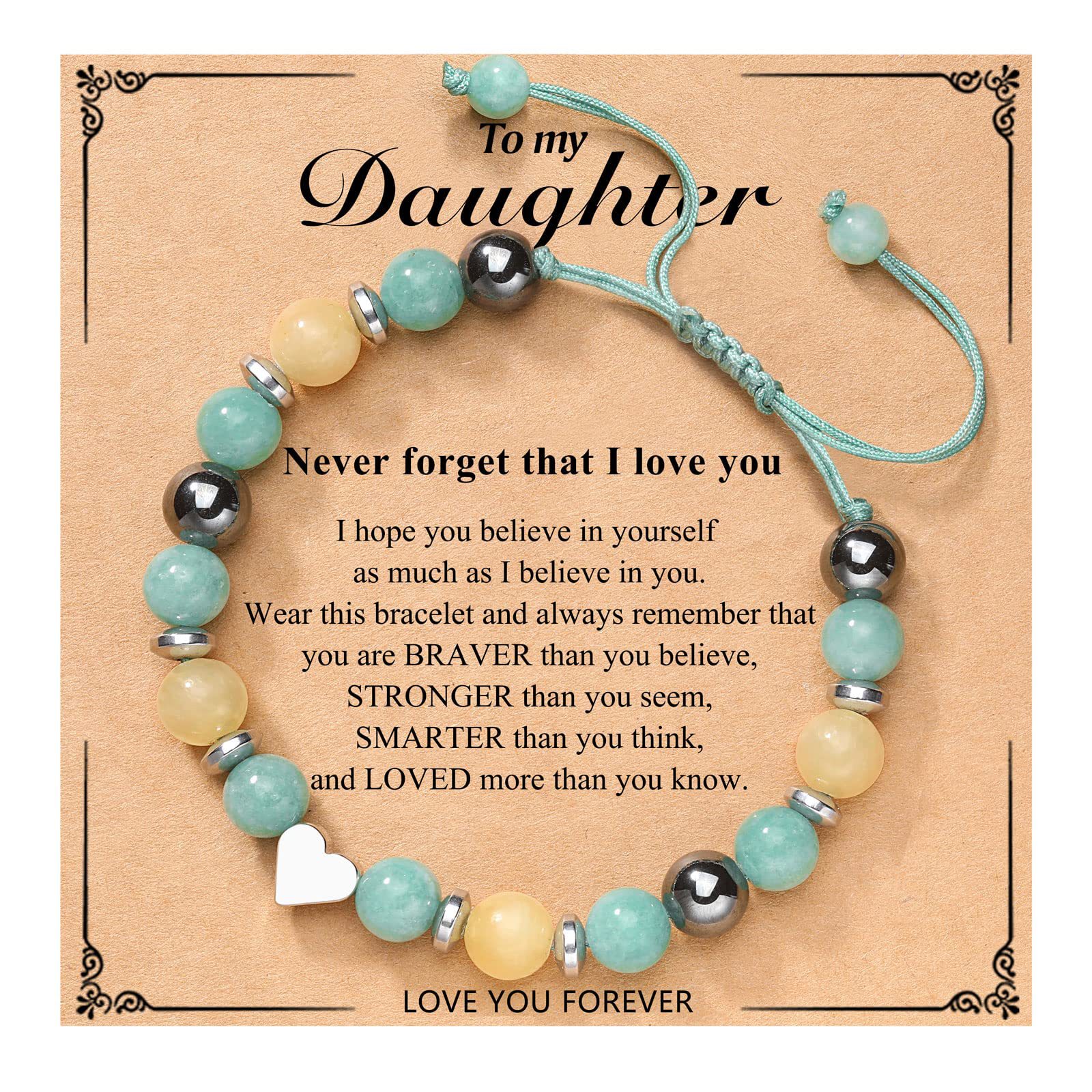 2:Yellow Blue Magnetic Love Daughter Card 1