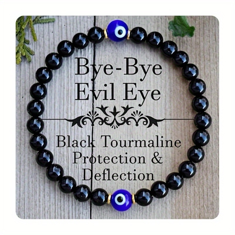 8:Obsidian devil's eye bracelet 2